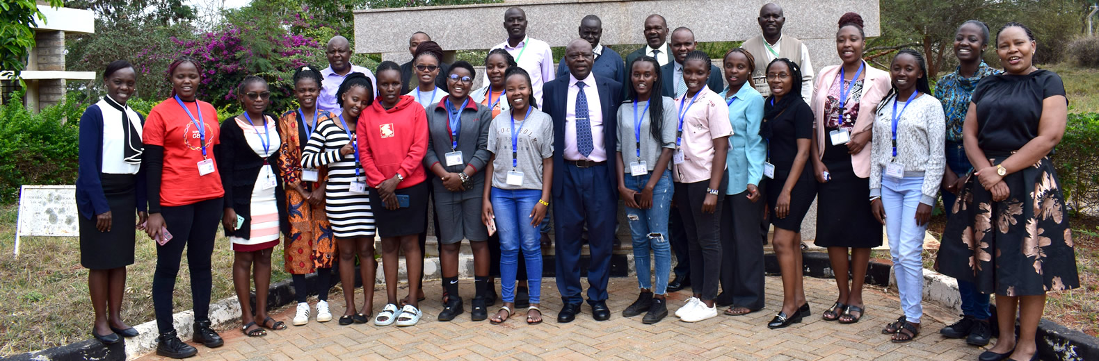 The Board Of Management Led By The Vice Chancellor Seku Prof.Eng. Douglas Shitanda Visits The Engage Students.