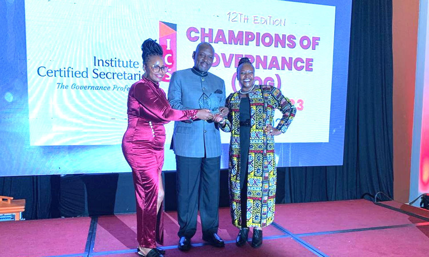Celebrating Governance Excellence: Amb. Dr. FCS. Koki Muli Grignon Awarded Corporate Secretary of the Year at COG 2023