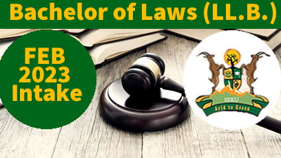 Bachelor of Laws (LL.B.) - February, 2023 intake