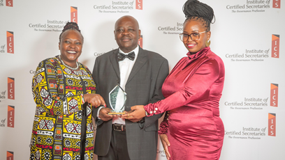 Celebrating Governance Excellence: Amb. Dr. FCS. Koki Muli Grignon Awarded Corporate Secretary of the Year at COG 2023